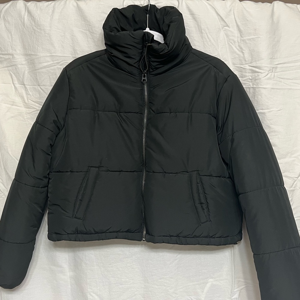 Cropped Puffer Jacket